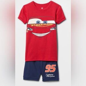 NWT babyGap × Disney Cars 100% Organic Cotton PJ Set